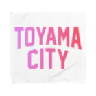 JIMOTO Wear Local Japanの富山市 TOYAMA CITY タオルハンカチ