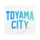 JIMOTO Wear Local Japanの 富山市 TOYAMA CITY Towel Handkerchief