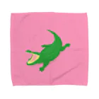 よこみのワニ Towel Handkerchief