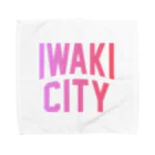 JIMOTO Wear Local Japanのいわき市 IWAKI CITY タオルハンカチ