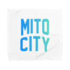 JIMOTO Wear Local Japanの水戸市 MITO CITY タオルハンカチ