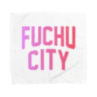 JIMOTO Wear Local Japanの府中市 FUCHU CITY タオルハンカチ