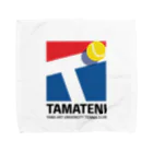多摩美硬式テニス部フリーマーケットのタマテニロゴ タオルハンカチ