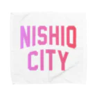 JIMOTO Wear Local Japanの西尾市 NISHIO CITY タオルハンカチ