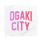 JIMOTO Wear Local Japanの大垣市 OGAKI CITY タオルハンカチ