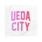 JIMOTO Wear Local Japanの上田市 UEDA CITY タオルハンカチ