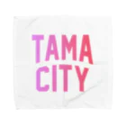 JIMOTO Wear Local Japanの多摩市 TAMA CITY タオルハンカチ