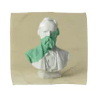 blankblackのpaint on Gypsum statue [03] Towel Handkerchief