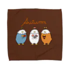 ぱはろちゃん(Pahallow)の秋を集めるぱはろちゃん Towel Handkerchief