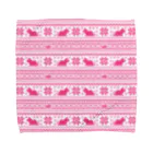【ドット絵】ネコブレ商店のネコノルディックPink Towel Handkerchief