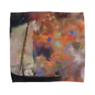 Art Baseのオディロン・レドン / Flower Clouds / 1903 / Odilon Redon. Towel Handkerchief