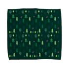 sonohausの北欧の森　緑 Towel Handkerchief