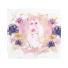 zommyのBassetMANIA luxuryFlower シリーズ Towel Handkerchief