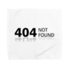 sakaitoruの404 NOT found タオルハンカチ