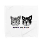 猫は正義のNYANTAandBOCHIO Towel Handkerchief