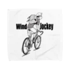 nidan-illustrationの"Wind Jockey" Towel Handkerchief