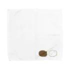 kinako-mochi.のカフェオーレ Towel Handkerchief