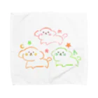 はるちゃこ🐼🌷のわんちゃんトリオ🐶 Towel Handkerchief