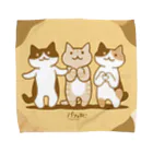 PygmyCat　suzuri店の癒してあげ隊ハンカチ Towel Handkerchief