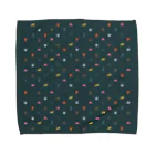 Umarche SUZURI店 presented by ショーゴのウマグラム（モスグリーン） Towel Handkerchief