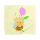 みつばちショップの🐻と🐝 Towel Handkerchief