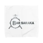 BAR-SARAKAのBAR-SARAKA シルバーロゴグッズ タオルハンカチ