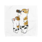 mofusandのMilkにゃん Towel Handkerchief