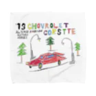 火田中土土介屋のCHOVROLET CORSTTE Towel Handkerchief