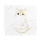 citronのおすわりねこ Towel Handkerchief