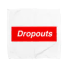 DROPOUTSの赤タグ タオルハンカチ