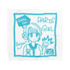 SWEET＆SPICY 【 すいすぱ 】ダーツのGAME ON!　【SWEET LIGHTBLUE】 Towel Handkerchief