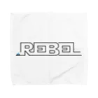 GALACTIC REBELのREBEL LINE BLACK Towel Handkerchief