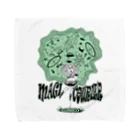 nidan-illustrationの“MAGI COURIER” green #1 Towel Handkerchief