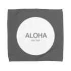 MEETRIPのALOHA handkerchief_gray タオルハンカチ