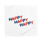8anna storeのHAPPY HAPPY HAPPY！ Towel Handkerchief