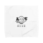 神山水産の神山水産 - black - Towel Handkerchief