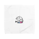 cocoro-iki on-line shopの壱岐ネコ　魚釣り Towel Handkerchief