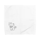 リボはちのあべくんちのイヌ Towel Handkerchief