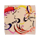 ヒーリングスマイルのsmilesmilesmile Towel Handkerchief