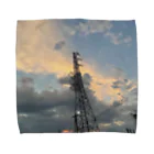 Aki’s design shopの(セール中)Sunset over the tower Towel Handkerchief