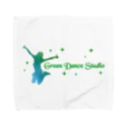 gunjho'sgalleryのグリーンダンススタジオ Towel Handkerchief