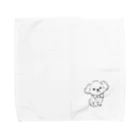 Link0723のマルプーちゃん　ホワイト　ゆるめ Towel Handkerchief