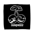 雨空ソーダの雨空ルイのBlack Cherry Towel Handkerchief