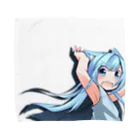 湊川あいのHTMLちゃん毛流れver Towel Handkerchief