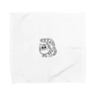 ねこのワカメちゃんの麦わら猫のわかめ Towel Handkerchief