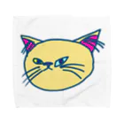 うっちゃん堂の生意気ねこ Towel Handkerchief