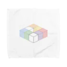 ２万人ニートのcolor cube タオルハンカチ