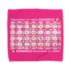 USABA COFFEEのkanarico１周年タハンカチ Towel Handkerchief