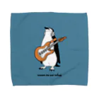 騒音のない世界 SHOPの騒音のない世界のペンギンハンカチ Towel Handkerchief