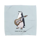 騒音のない世界 SHOPの騒音のない世界のペンギンハンカチ Towel Handkerchief